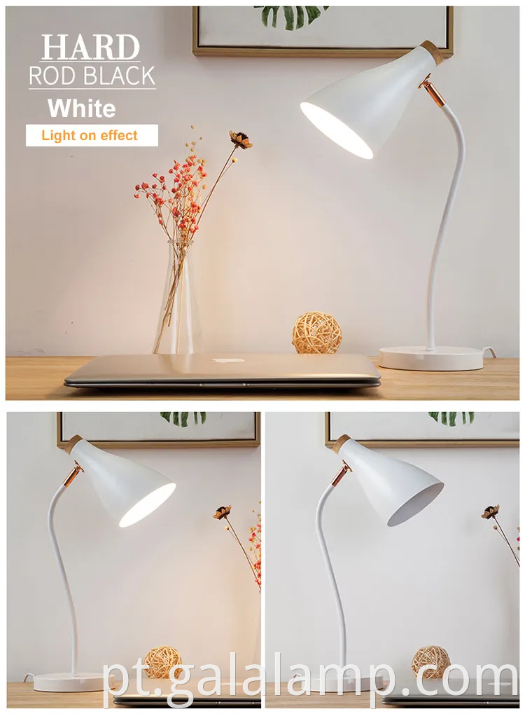 Lâmpada de mesa de proteção para os olhos LED para estudantes e profissionais